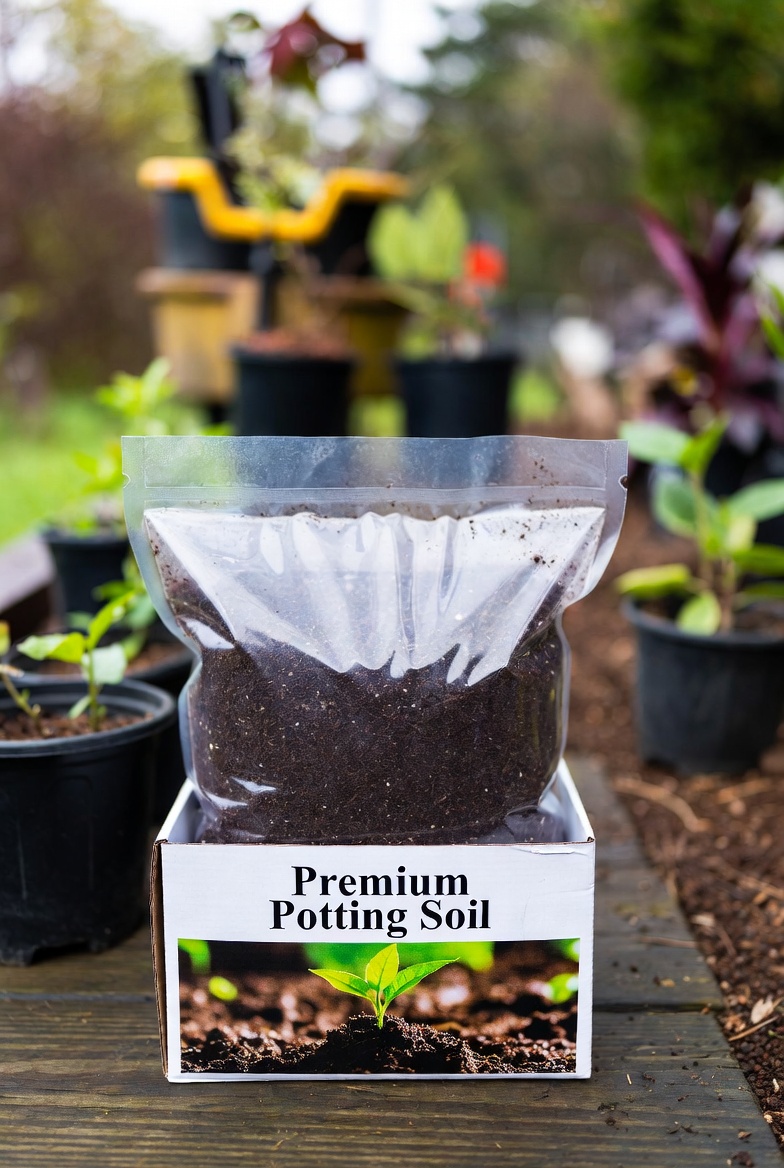 Premium potting soil kit