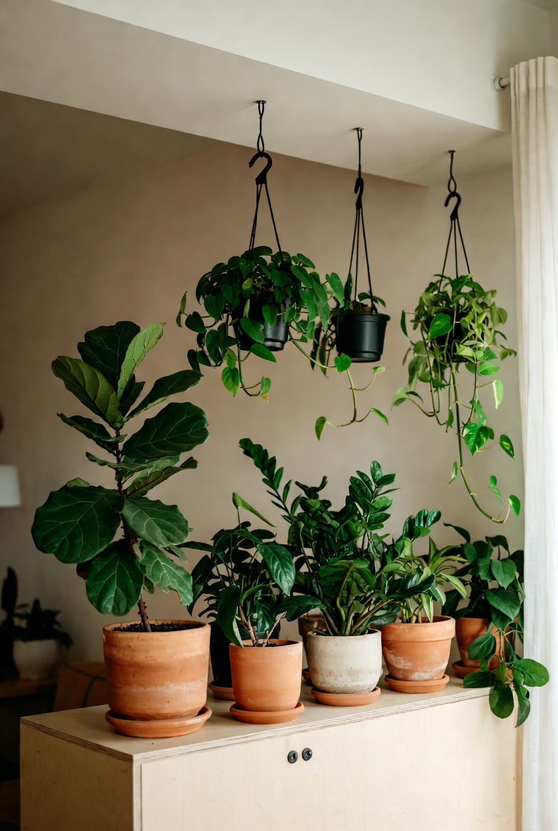 Beginner plant collection